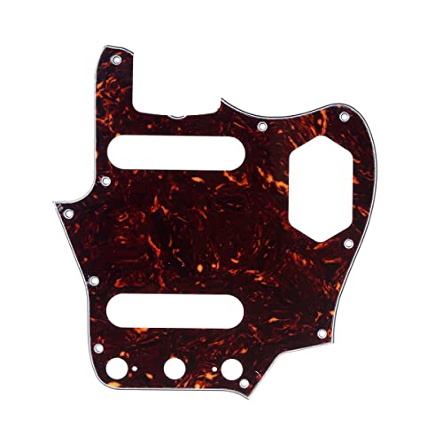 Musiclily Pro 10 Trous 65 60s Pickguard Vintage Plaque de Protection pour Fender américain Jaguar, 4plis Écaille de… - Les Beatles, Paul McCartney, John Lennon, RIngo Starr, George Harrison Musiclily Pro 10 Trous 65 60s Pickguard Vintage Plaque de Protection pour Fender américain Jaguar, 4plis Écaille de…