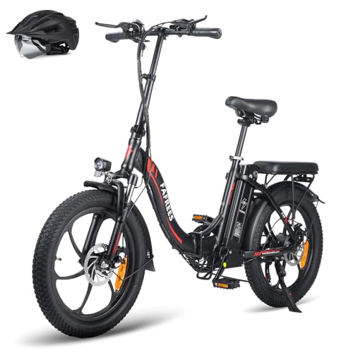 Fafrees Electric Bike, Folding E Bike 250W, 25KM/H