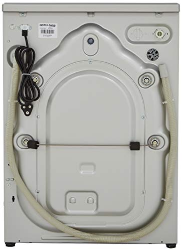 Image of Voltas Beko 6.5 Kg Inverter Fully-Automatic Front Loading Washing Machine, Inbuilt Heater, 26 Stain Remover (WFL65SC, Silver Body, Chrome Door)