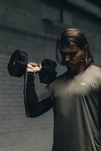 NÜOBELL Adjustable Dumbbell (5–80 lb, Pair, Twist-Lock) — view 8