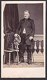  Marquis de Tournon / Portrait CDV Foto Photo vintage noblesse Adel