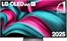 LG OLED evo AI C5 77 pollici, Smart TV 4K, Processore α9 Gen8, Brightness Booster, webOS con AI, Dolby Vision & Atmos, Gaming con VRR e GSYNC 4K@144Hz, OLED77C55LA 2025