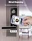 Uniclife Sliding ID Ausweishülle Lila Vertikale Hartplastik-Etui mit klarem Fenster Lila Karte Schutzhülle für Büro Schule ID Kredit-Karten Proximity Key Cards Führerscheine und Pässe,1er Pack