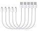 Evol (TM) Certified 6 Feet / 2 Meters 30 Pin to USB Sync and Charging Data Cable for iPhone 4/4S, iPhone 3G/3GS, iPad 1/2/3, iPod (4 Pack)