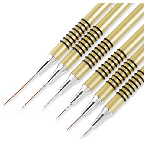 WLLHYF Nail Art Liner Brushes Set Cover
