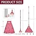 KLHB-YF Commercial Cotton Mop Heavy-Duty Industrial with 2 Replacement Heads 152 cm Handle Replacement mop Head (Pink)