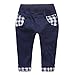 eTree Boys' Baby Toddler Kids Cotton Lattice Pockets And Bottom Pants