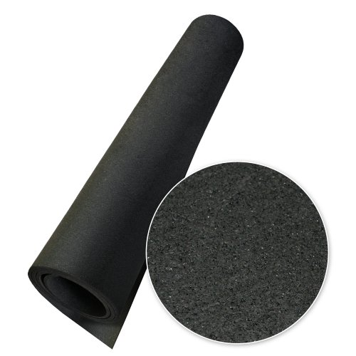 Rubber-Cal Elephant Bark Floor Mat, Black, 3/16-Inch x 4 x 12-Feet by Rubber-Cal - Image 2