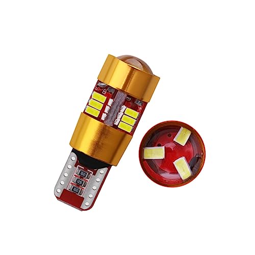 BUGUUYO 6Pcs 27 LED Luz Da Placa De Licença Lâmpadas LED Lâmpadas Automotivas Lâmpada LED Carro Afte