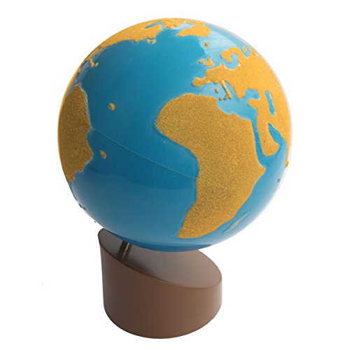 Elite Montessori Sandpaper Globe - Land & Water