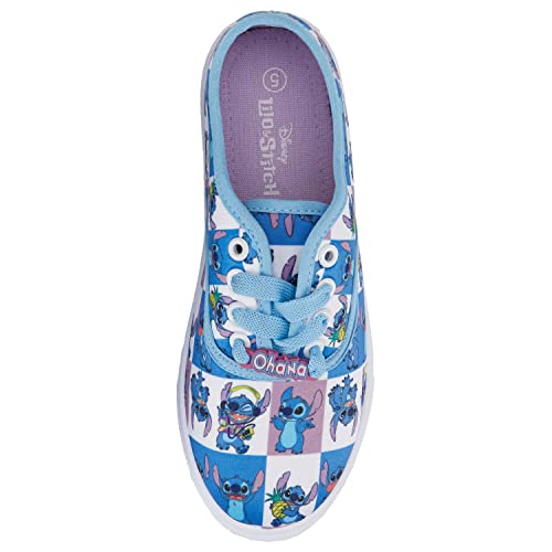 Disney Ladies Lilo and Stitch Shoes - Ladies Classic Lilo and Stitch Lace Up Canvas Sneakers Lilo and Stitch Canvas Lace up Sneakers3
