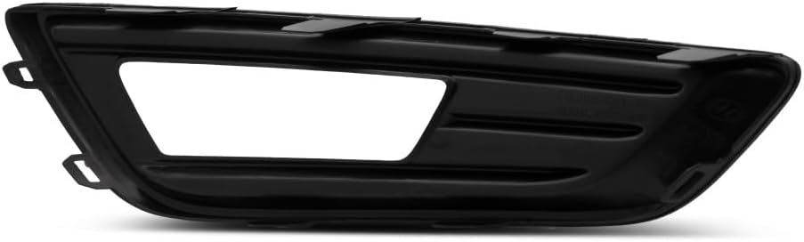 For Ford Focus 2015 2016 2017 2018 Fog Light Trim Driver Side | Front | Matte-Black | With Fog | SE Model | Replacement For FO1038151 | F1EZ15266K