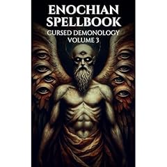Enochian Spellbook Cursed Demonology Volume 3 Audiolibro Por Liber Occultis arte de portada