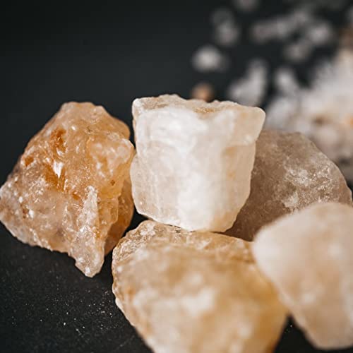 Foto de Piedras de sal de cristal originales del Himalaya para suela de 2.2 libras (2.2 lbs) – Aumenta la hidratación, la energía, la vibración, la comunicación celular y repone electrolitos con 84 (imagen 4)