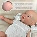 Gileutay 12 inch Silicone Baby Dolls Full Body Girl Realistic Reborn Dolls Hand Painted Real Life Baby Dolls Toy for Kids