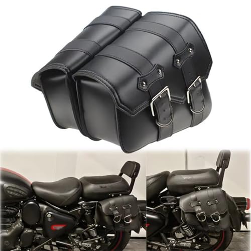 Alforja impermeable para moto con liberación rápida y gran espacio de almacenamiento 6