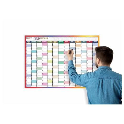 2025-2026 A1 Academic Wall Planner