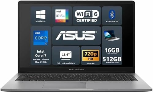 ASUS Expertbook P1 P1503CVA, 15.6" FHD 16:9, Intel Core i7-13620H,