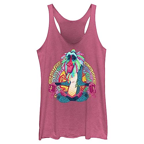 Disney Women's Freaky Rafiki, Pink Heather, XX-Large