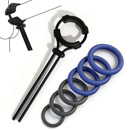 7Pcs Cock Ring Adjustable Penis Ring Set Silicone Soft Stretchy Male Sex Toys Adult Toys Cockring Cock Sexual Stimulation Device Ring for Erection Enhancing Long Lasting Stronger