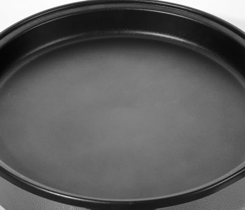 Foto von Tarrington House Mehrzweckpfanne MP1400, Aluminium, Ø 38 cm, 1400 W, antihaftbeschichtet, Abnehmbarer Temperaturregler, Hochtemperatur-Glasdeckel, schwarz
