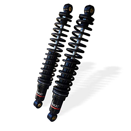 Vonkat Classic Slimline Shocks for Vintage Dirt Bikes Maico CZ Husqvarna Bultaco Honda Yamaha Suzuki Kawasaki (13.5)