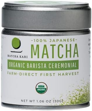 Dr. Weil Matcha Kari - Organic Matcha Green Tea Powder - 30 grams - Japanese Barista Grade Matcha