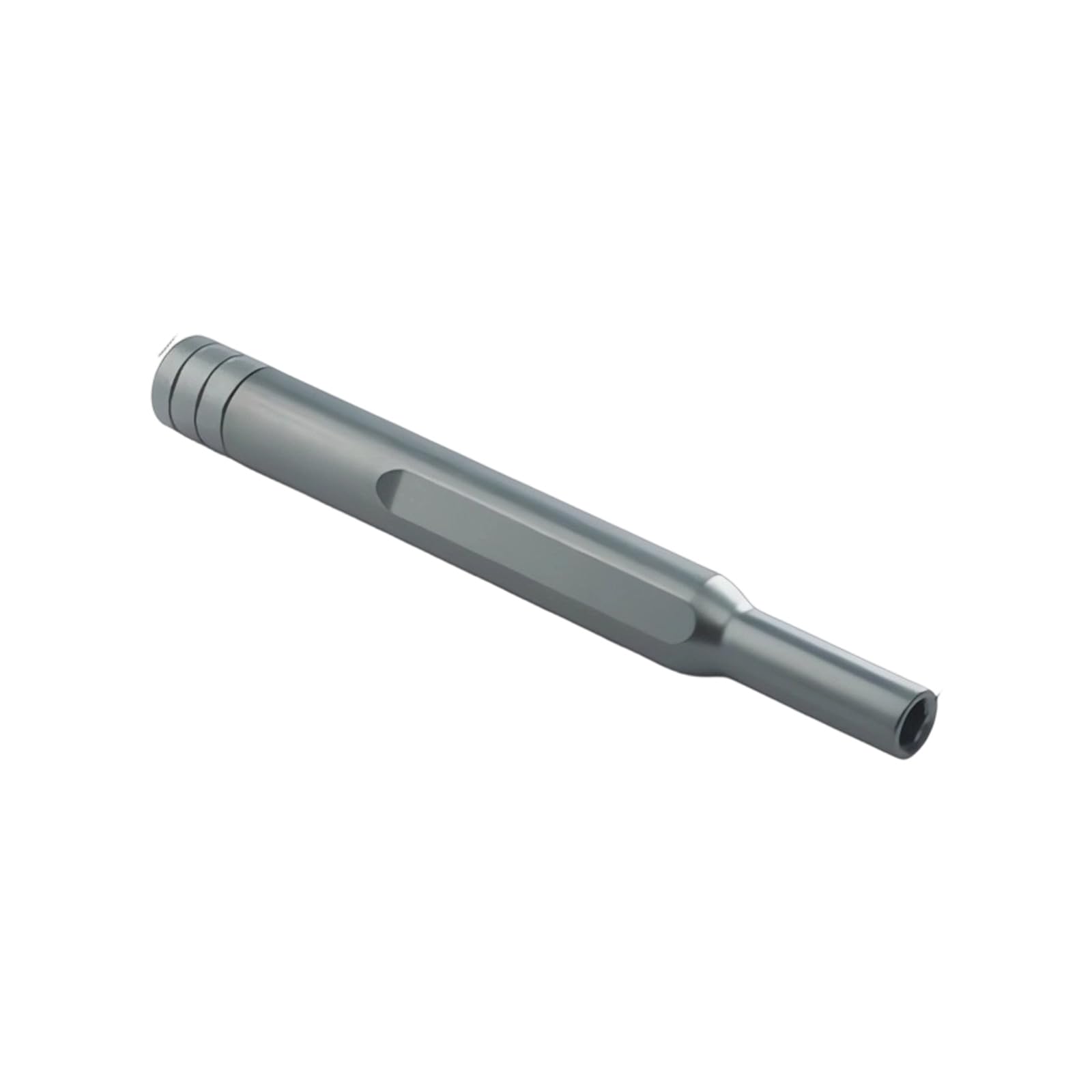 Multipurpose Aluminum Screwdriver Handle with Comfortable Nonslip Grip Perfect for 4Mm Hexagonal Bits in Workshops Home Rust Resistant Handle