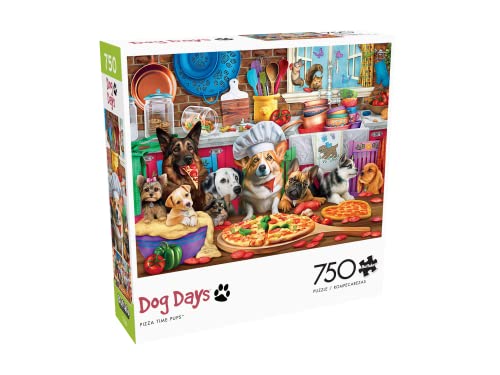 Buffalo Games 17369 Pizza Time Pups - 750 Piece Jigsaw Puzzle thumb #2