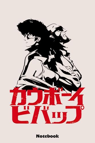 Cowboy Bebop Notebook: 6x9 Ruled Notebook, Journal, Daily Diary, Organizer, Planner