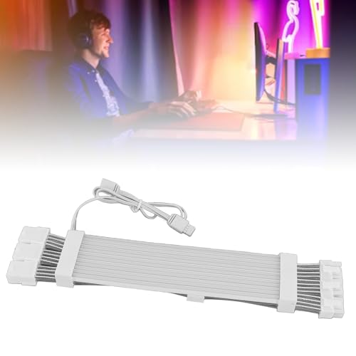 Cable de extensión ARGB para PC CHICIRIS compatible con 5V 3 pines y tarjetas gráficas de juegos 4