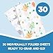 30 Pack Disposable Splat Mats by Eli with Love - Extra Large 49