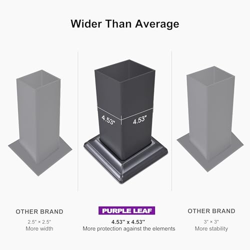 PURPLE LEAF Louvered Pergola 10' x 14' Outdoor Aluminum Pergola with Independent Adjustable Rainproof Hardtop Roof 70 mph High Wind Resistant Small Pergolas for Patio Deck Garden Yard - Image 3