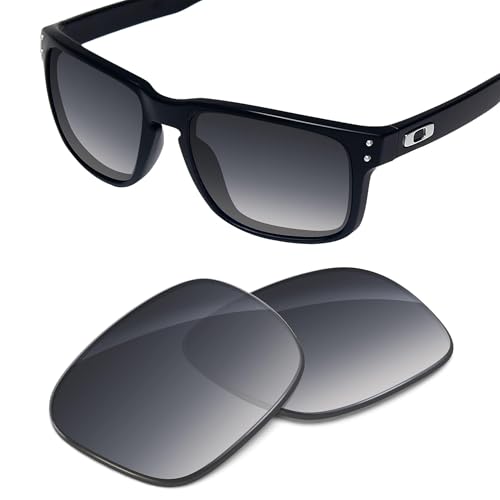 Image of Replacement Lenses Compatible with Oakley Holbrook OO9102, Polarized, UV Protection, Anti-Scratch
