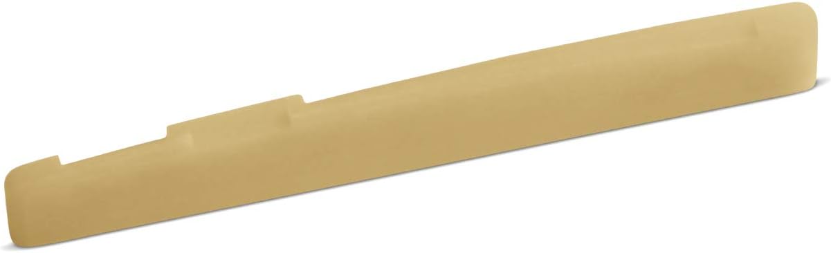 Unbleached Bone Saddle – Fits Many Newer Yamaha Guitars – 75.2 mm Length : Musical Instruments