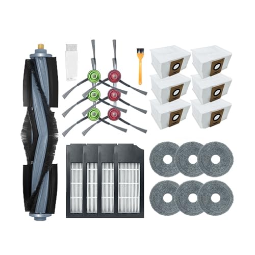 Deebot X1/X1 Omni/X1 Turbo�ɑΉ�.�|���@�A�N�Z�T���[.���C���u���V�AHEPA�t�B���^�[�A�N���[�j���O�N���X�A�_�X�g�o�b�O.(�J���[: AS SHOW-15)