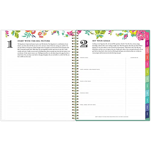 Day Designer For Blue Sky 2023 Weekly And Monthly Planner, 8.5" X 11", Clear Pocket Cover, Wirebound, Peyton White (103618-23) #TOP5