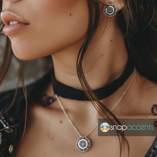 Horseshoe Snap Jewelry 18MM Gold Tone Rhinestone Animal Ginger Charm, Fits DIY Interchangeable, Customizable Jewelry Accessories2