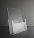 T'z Tagz Brand Full Page 8.5 X 11 Acrylic Literature Document Brochure Holder 2 Pack