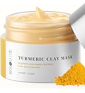 Bisou Bisou Bisou Turmeric Clay Mask - Face Mask Skin Care Anti Aging| Brightening Dark Spots| Or...