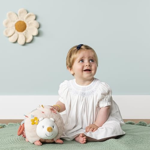 Hérisson d'activité Zoë Nattou en polyester beige de 22 cm - 6
