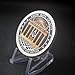 Freemason Challenge Coin Masonic Symbol Coin Blue Lodge Mason Coin (Silvery)