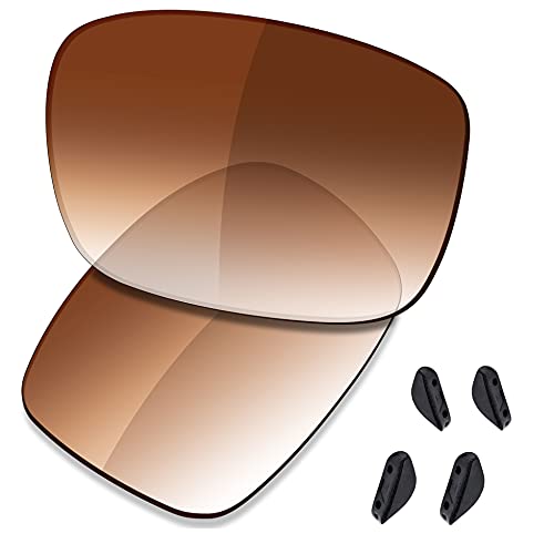 Image of SAUCER Premium Replacement Lenses & Nosepads for Oakley Drop Point OO9367 | UV400 Protection, Anti-Scratch, Precise Fit