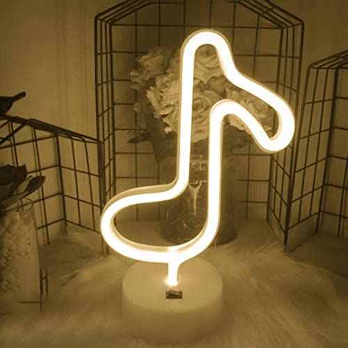 Image of LED neon light sign moon star heart night light for kids room Christmas romantic wall art