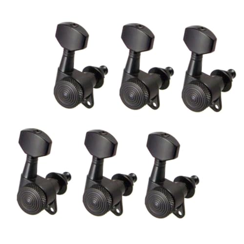 Ensemble de 6 boutons de cheville de guitare, remplacement’accordeur mécanique pour guitares acoustiques électriques 6r - Les Beatles, Paul McCartney, John Lennon, RIngo Starr, George Harrison Ensemble de 6 boutons de cheville de guitare, remplacement'accordeur mécanique pour guitares acoustiques électriques 6r – Image 3