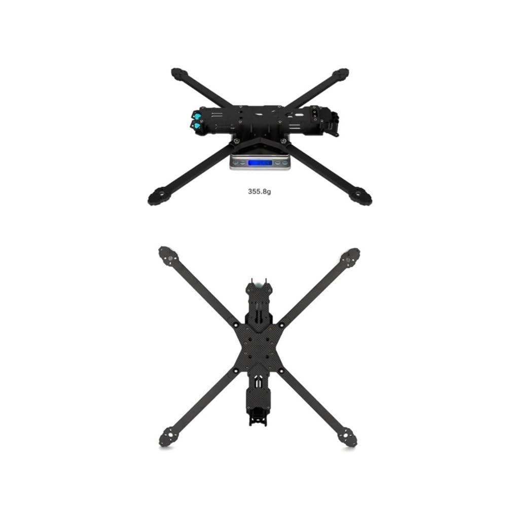 MT10" Lite 25.4 cm Freestyle Drone Ture X zestaw ramek 402 mm rozstaw osi T700 kompatybilny z węglem śmigło 10 cali pasuje do FPV (bez płyty bocznej)