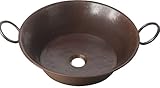 Sinkology SB303-21AG Copernicus Vessel Sink Handmade Pure Solid, 21