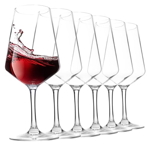 20 oz Unbreakable Acrylic Wine Glasses Set of 6