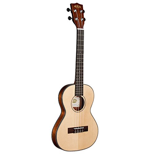 Kala KA-SSTU-T Top Slim Solid Spruce Tenor Travel Ukulele with Ukulele Gig Bag, Clip On tuner and Ukulele Stand - Les Beatles, Paul McCartney, John Lennon, RIngo Starr, George Harrison Kala KA-SSTU-T Top Slim Solid Spruce Tenor Travel Ukulele with Ukulele Gig Bag, Clip On tuner and Ukulele Stand – Image 3