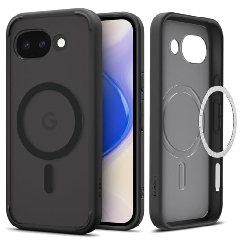Image of Spigen for Google Pixel 10a (2026) Case, Ultra Hybrid MagFit, Pixelsnap Ready (TPU+Poly Carbonate) - Frost Black